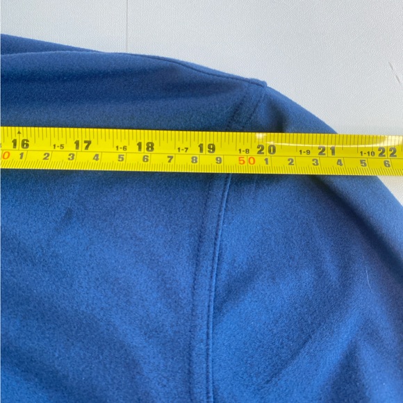 Rhoback Heathered Performance Golf Quarter-Zip Pullover Navy & Antigua Green XL - Picture 7 of 10